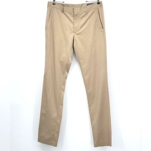 Bonobos Weekday Warrior Flat Front Dress Pants 34x36 Tailored Fit Wednesday Tan